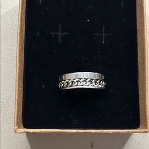 Silver Chain Ring